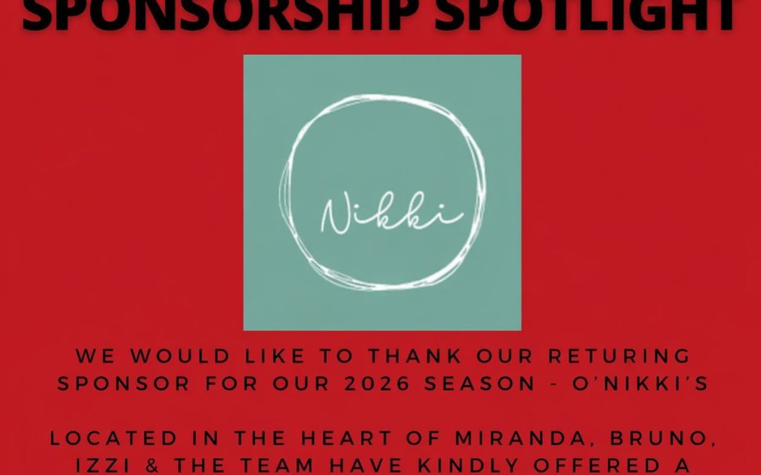 Sponsorship Spotlight – O’Nikki’s